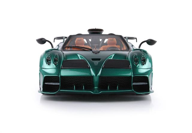 [ Pre-order ] P18250A BBR 1:18 Pagani Imola Roadster Verde Rio *Clear case included