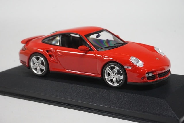 1:43 MINICHAMPS WAP02013116 Dealer-made Porsche 911 Turbo Red model car