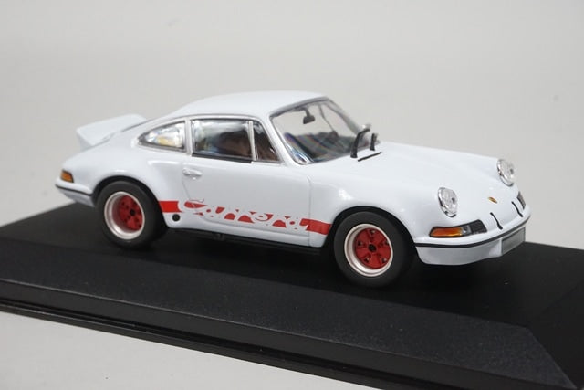 1:43 MINICHAMPS 430736900 Porsche Carrera RSR 2.8 1973 White model car