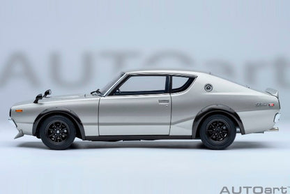 [ Pre-order ] 77466 AUTOart 1:18 Nissan Skyline 2000GT-R (KPGC110) Tuned Version Silver