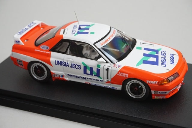 1:43 HPI 8610 Nissan Unisia Jex Skyline GT-R JTC Suzuka 1993 #1 model car