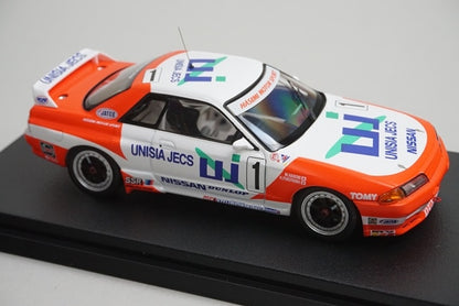 1:43 HPI 8610 Nissan Unisia Jex Skyline GT-R JTC Suzuka 1993 #1 model car