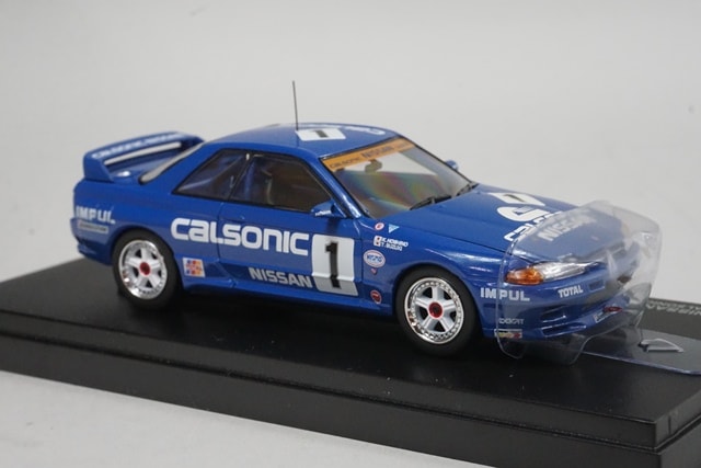 1:43 KYOSHO 03225C Nissan Skyline GT-R (BNR32) Calsonic #1 model