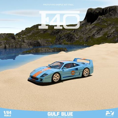 [ Pre-order ] FY64069 Finclassically 1:64 F40 Gulf