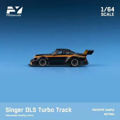 [ Pre-order ] FY64070 Finclassically 1:64 Singer DLS Turbo Higher Tail Black Pearl