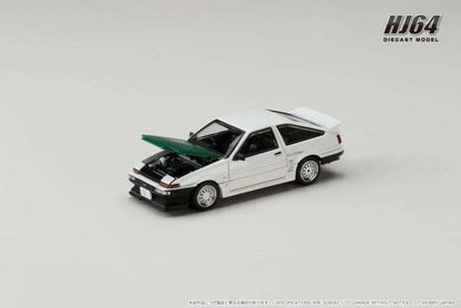 HJ646052BDK Hobby Japan 1:64 Toyota Sprinter Trueno (AE86) / DORI DORI MESH WHEEL DRIFT KING