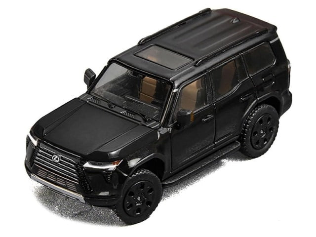 KS-074-465 GCD Gaincorp Products 1:64 Toyota Lexus GX550 Black-LHD