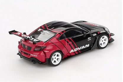 MGT00956-R TSM MINI-GT 1:64 Toyota GR86 HKS Type R ADVAN Tokyo Auto Salon 2022 RHD model car
