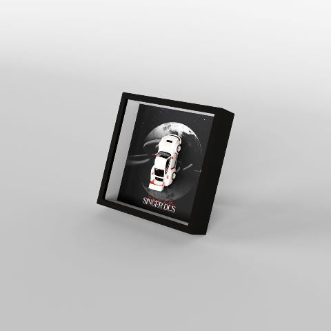 [ Pre-order ] FY64072 Finclassically 1:64 Singer DLS Frame Series White - GT Wing Car