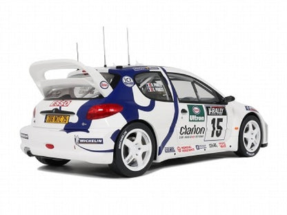 [ Pre-order ] OTMG081 OTTO 1:12 Peugeot 206 WRC Tour de Corse 1999 #15 Resin model (no opening and closing mechanism)