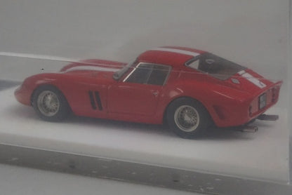 M64X 1:64 250GTO S/N 3809GT Red Silver And White Body Stripes model car