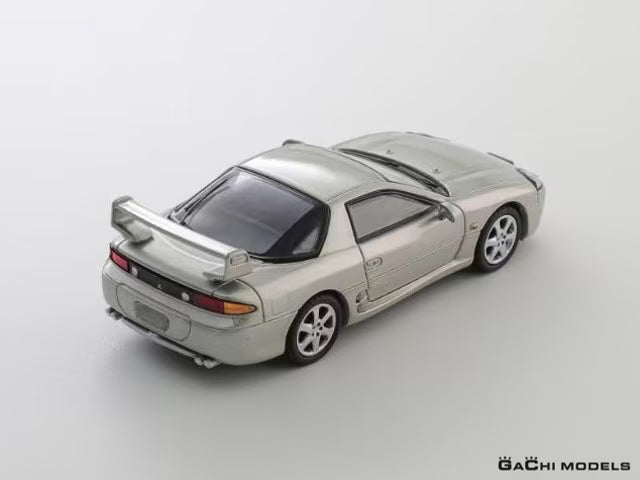 GM64001SL GaChi Models 1:64 Mitsubishi GTO(1998) 3000GT Silver