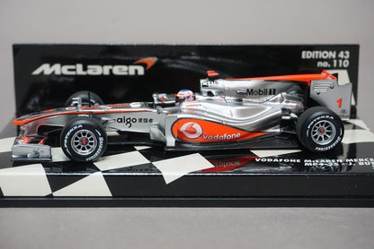 1:43 MINICHAMPS 530104301 Vodafone McLaren Mercedes MP4-25 2010 #1 J. model car