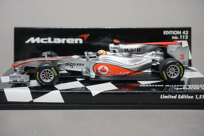 1:43 MINICHAMPS 530114373 Vodafone McLaren Mercedes Show Car 2011 #3 L. Hamilton