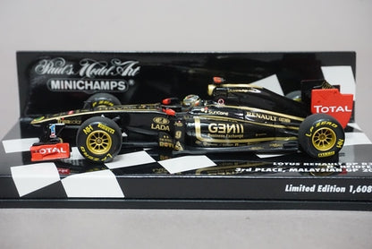 1:43 MINICHAMPS 410110109 Lotus Renault GP R31 Malaysian GP 2011 #9 N. Heidfeld