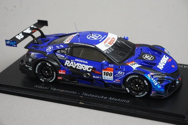 1:43 Spark SGT118 Honda Raybrig NSX-GT GT500 Super GT 2020 #100