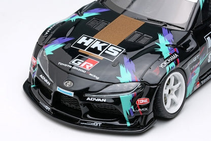 EM722 Make Up EIDOLON 1:43 Toyota GR Supra Drift by HKS 2019