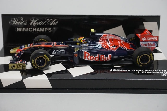 1:43 MINICHAMPS 410110019 Scuderia Toro Rosso STR6 2011 #19 J.Alguersuari