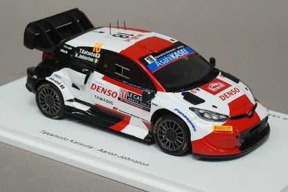 1:43 Spark S6693 Toyota GR Yaris Rally 1 Gazoo Racing WRT NG Rally Monte Carlo Rally 2022 #18 model car
