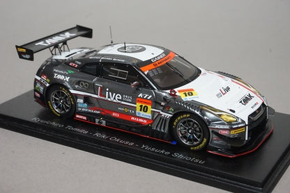 1:43 SPARK SGT047 Nissan TANAX GAINER GT-R GT300 Super GT 2022 #10 Ryuichiro Tomita Riki Okusa Yusuke Shiotsu model car