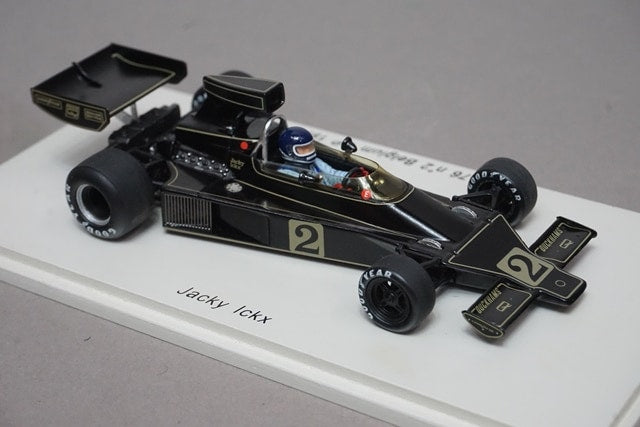 1:43 SPARK S1770 Lotus 76 Belgian GP 1974 #2 J. Ickx model car