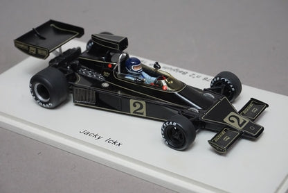 1:43 SPARK S1770 Lotus 76 Belgian GP 1974 #2 J. Ickx model car