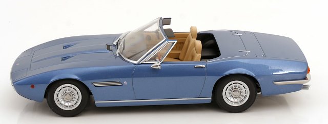 [ Pre-order ] KKDC181304 KK scale 1:18 Maserati Ghibli Spyder 1970 light blue-metallic