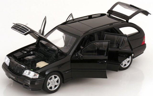 [ Pre-order ] 183387 NOREV 1:18 Mercedes C-Klasse W202 Estate 1997 Black Metallic (Modellissimo Custom Order)