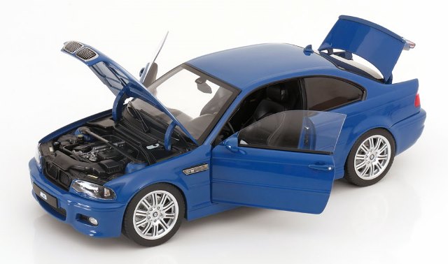 [ Pre-order ] 183001 NOREV 1:18 BMW M3 CSL E46 2000 Blue Metallic MODELISSIMO custom order