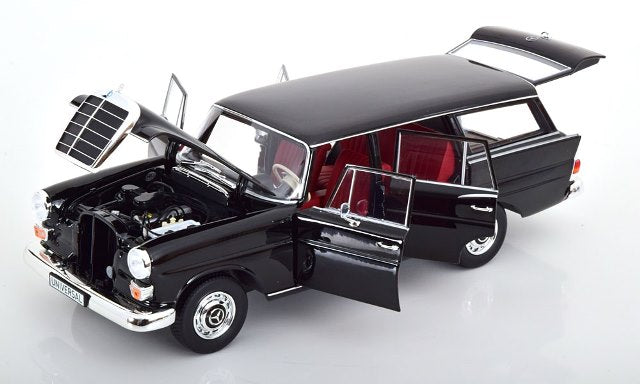 [ Pre-order ] 183708 NOREV 1:18 Mercedes 200 Universal W110 1966 Black (Modelissimo Custom Order)