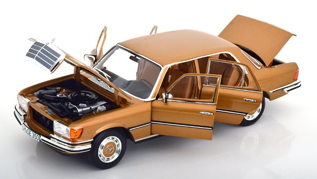 [ Pre-order ] 183970 NOREV 1:18 Scale Mercedes 350 SE W116 1973 Gold Metallic MODELISSIMO Custom Order