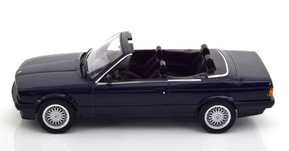 [ Pre-order ] 183212 NOREV 1:18 scale BMW 325i E30 Cabrio 1991 Dark Blue Metallic (Modellissimo custom order)