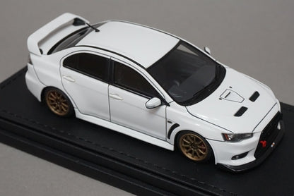 1:43 ignition model IG2566 Mitsubishi Lancer Evolution X (CZ4A) White Engine included model car