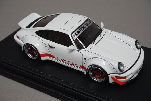 1:43 Ignition model IG2520 Porsche RWB 964 White model car