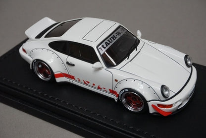 1:43 Ignition model IG2520 Porsche RWB 964 White model car