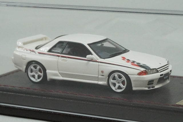 1:64 ignition ｍodel IG2688 Nissan Skyline GT-R Nismo (R32) White model car