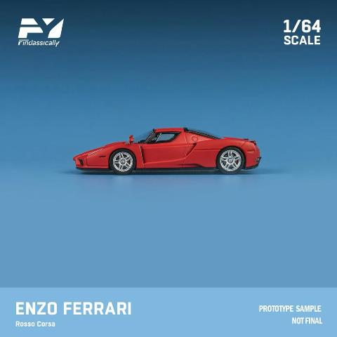 [ Pre-order ] FY64083 Finclassically 1:64 Enzo Rosso Corsa