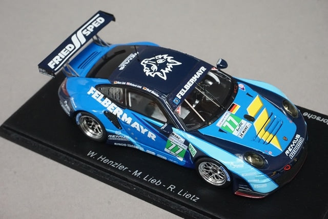 1:43 SPARK S3730 Porsche 997 RSR '2012' Team Felbermayr Proton Le Mans 2012 #77 model car