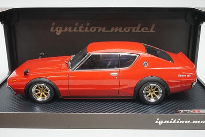 1:18 Ignition model IG3455 Nissan Skyline 2000 GT-R (KPGC) Red model car