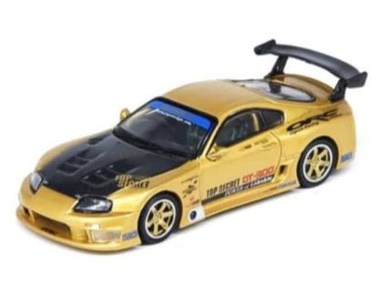 IN64-A80TS-GOLD INNO Models 1:64 Toyota Supra (A80) TOP SECRET GT300 Gold