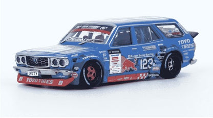 IN64-RX3P-D1GP24 INNO Model 1:64 Mazda RX3 Station Wagon 1976 D1GP Series 2024 MAD MIKE
