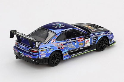 MGT00857-BL TSM MINI-GT 1:64 Nissan Silvia (S15) D1 GP 2023 #46 D-MAX RACING (Right-hand drive) Japan Limited