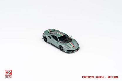 [ Pre-order ] DCM 1:64 Novitec 488 pista Francis Green