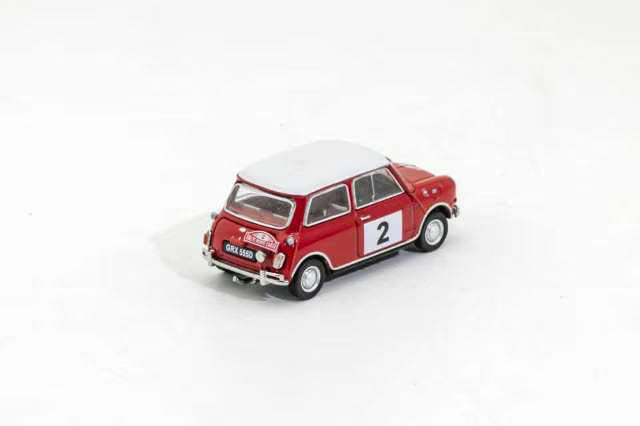 KS-078-447 GCD Gaincorp Products 1:64 Mini Cooper Monte Carlo Mini Mark I Mini Cooper S Rallye Automobile Monte-Carlo Version 1966 #2 RHD