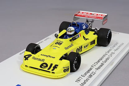 HRCS008 Spark 1:43 Renault F2 1977 Martini MK22 Renault Gordini CH1BEuropean Champion R. Arnoux #4