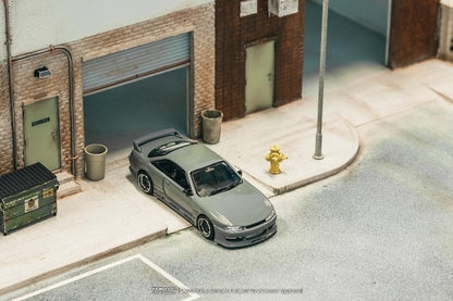 T64G-018-GY Tarmac Works 1:64 VERTEX Silvia S14 Gray model car