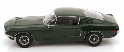 [ Pre-order ] KKDC181391 KK scale 1:18 Ford Mustang GT Fastback 1968 Dark Green