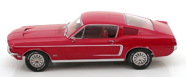 [ Pre-order ] KKDC181392 KK scale 1:18 Ford Mustang GT Fastback 1968 Red