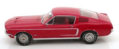 [ Pre-order ] KKDC181392 KK scale 1:18 Ford Mustang GT Fastback 1968 Red