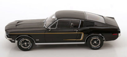 [ Pre-order ] KKDC181393 KK scale 1:18 Ford Mustang GT Fastback 1968 Black